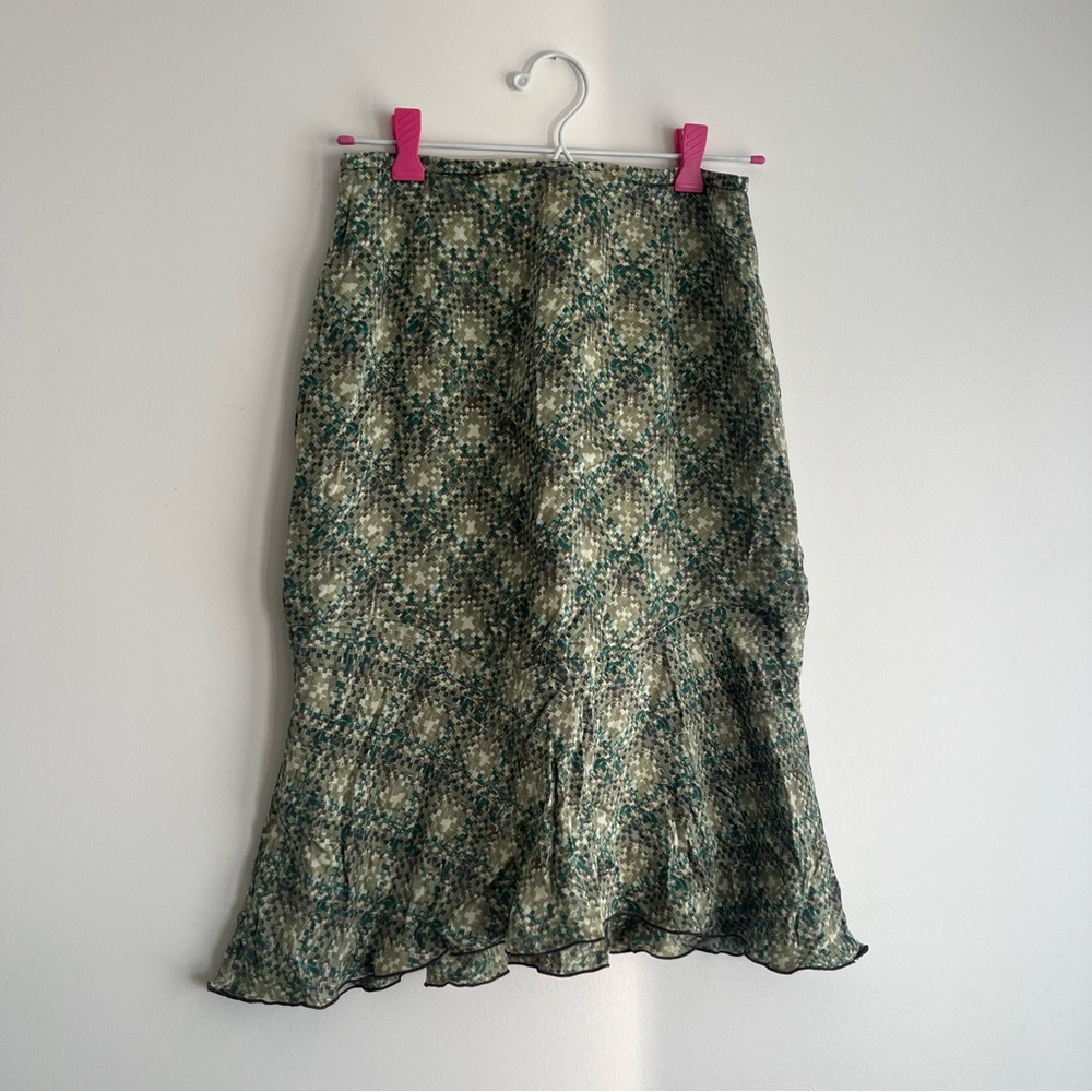 Vintage Silk Skirt